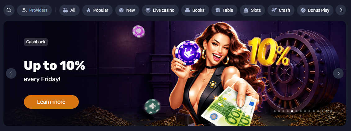 Vox Casino pre hráčov na Slovensku